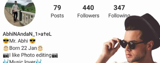 Instagram Bio Boy