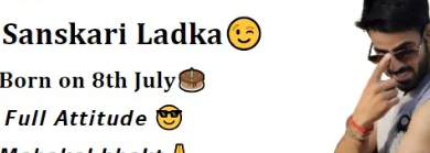 Instagram Bio Attitude Boy